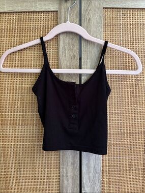 Lewkin basic black tank
